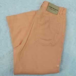 Ralph Lauren Linen Capri Cropped Pants